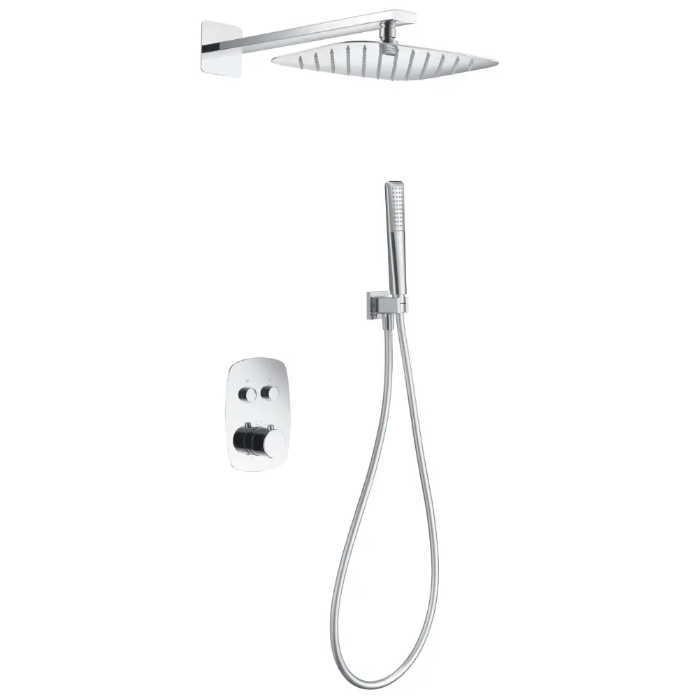 Conjunto De Ducha Empotrado Termostático Hidra - Shower Set