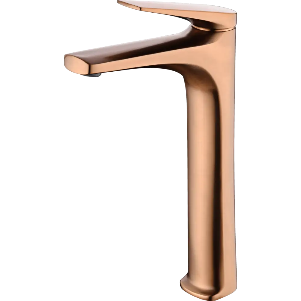 Single-Handle Basin Delos Brushed Rose Gold | IMEX - Faucet