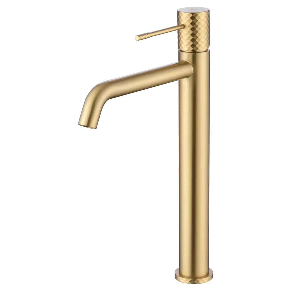 Single-Handle Basin Genoa Brushed Gold | IMEX - Faucet