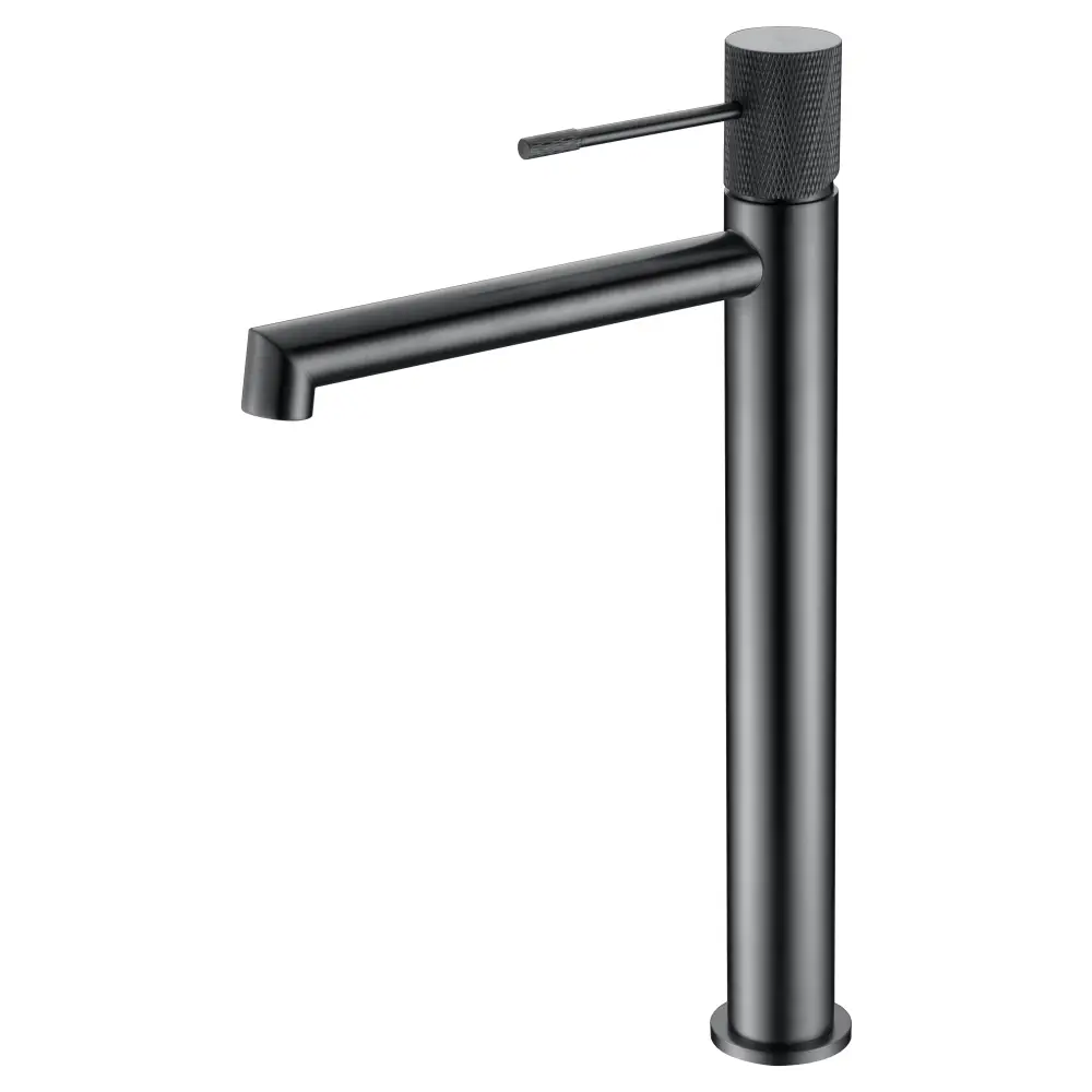 Single-Handle Basin Line Black Gum Metal | IMEX - Faucet