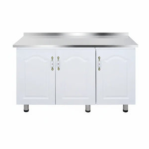 Simple Stainless Steel Wall Kitchen Cabinet - 120cm plane - Kitchen cabinets