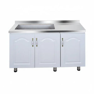 Simple Stainless Steel Wall Kitchen Cabinet - 120cm stove - Kitchen cabinets