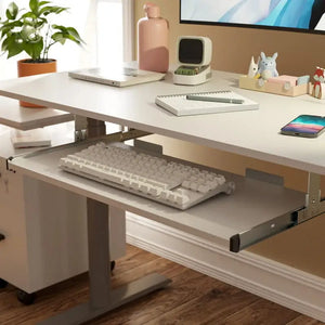 Standing Desk with Keyboard Tray - Desk