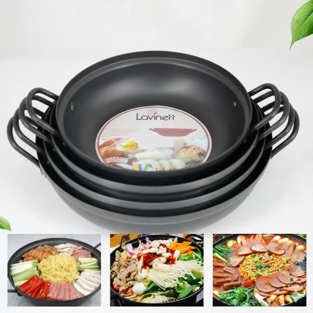 Aluminum Alloy Two Ear Frying Pan - Cookware set