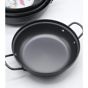 Aluminum Alloy Two Ear Frying Pan - Induction Cooker - 24cm - Cookware set