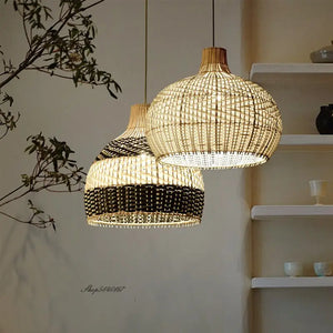 Vintage Rattan Luxry Pendant Ligth - Rattan Lamp