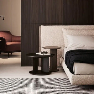 Wide Screen Minimalist Double High End Flat Bed Frame - Bedroom