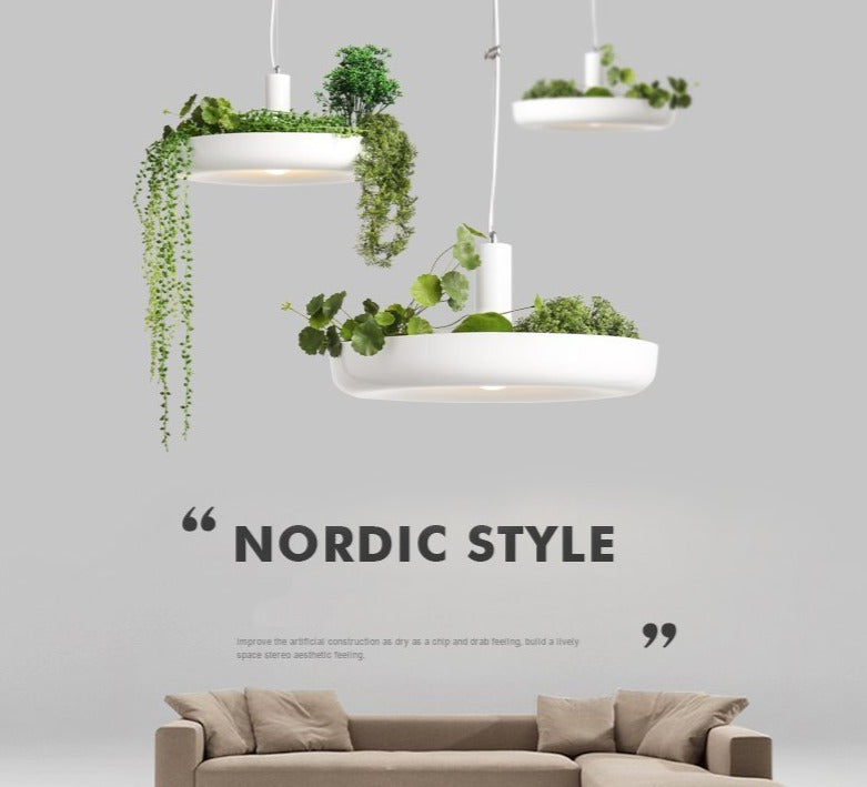 Modern Pendant Plant Pot Hanging Lamp