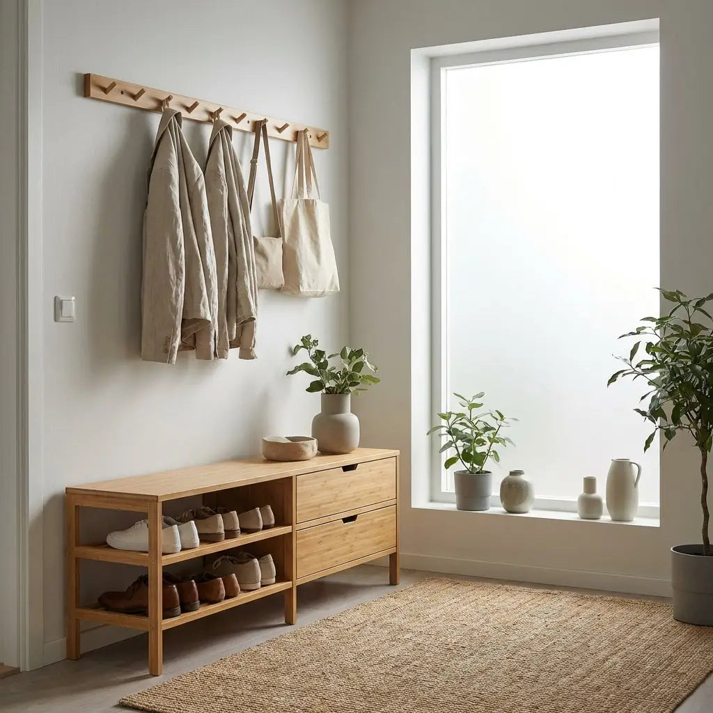 Vertical Storage Ideas for a Nordic Minimalist Modern Apartment