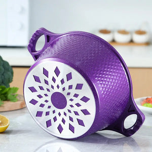 10 Piece Stone Aluminum Cast Non Stick Cookware Set - Cookware set