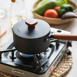 4 Piece Iron Non Stick Wok Pot Frying Pan Cookware Set