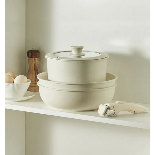 11–15 Piece Detachable Non Stick Pan Pot Cookware Set - Cookware set