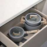 13 Piece Non Stick Frying Pan Pot Cookware Set - Cookware set