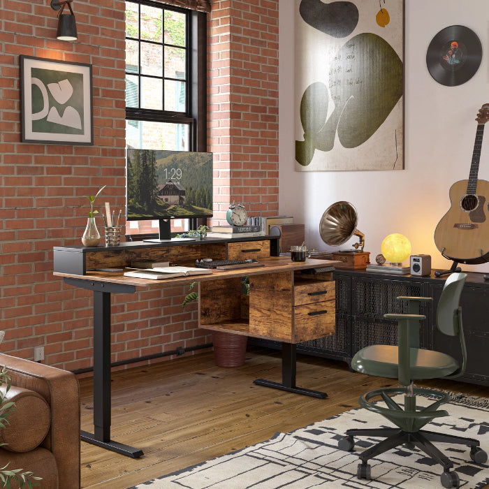 Multifunctional Drawers Troy Standing Desk