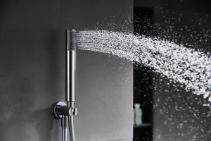 Chrome Recessed Shower Mixer Set Single Handle, view 5