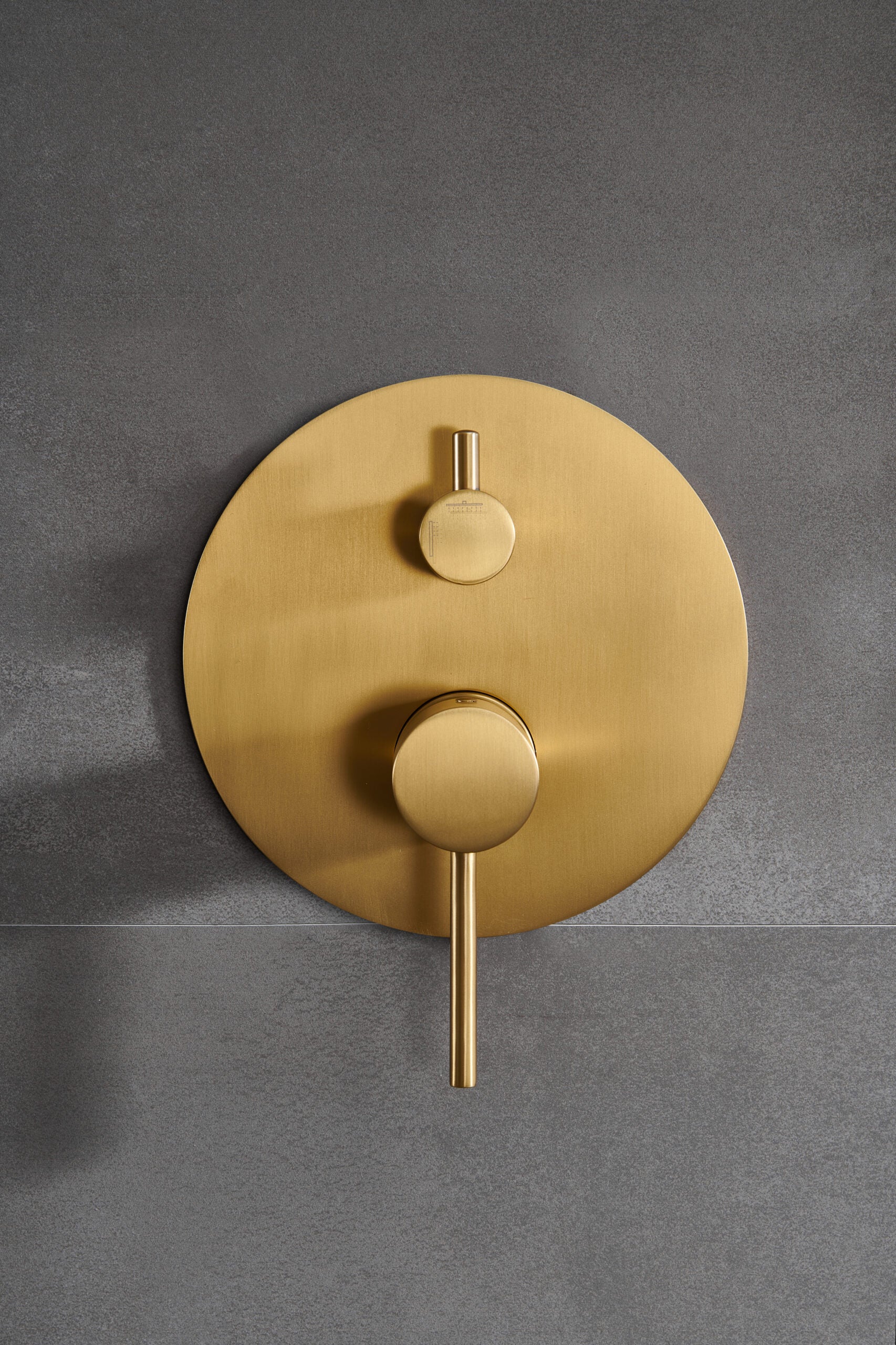 Monza Brushed Gold Single Handle Built-in Shower Set, view 6