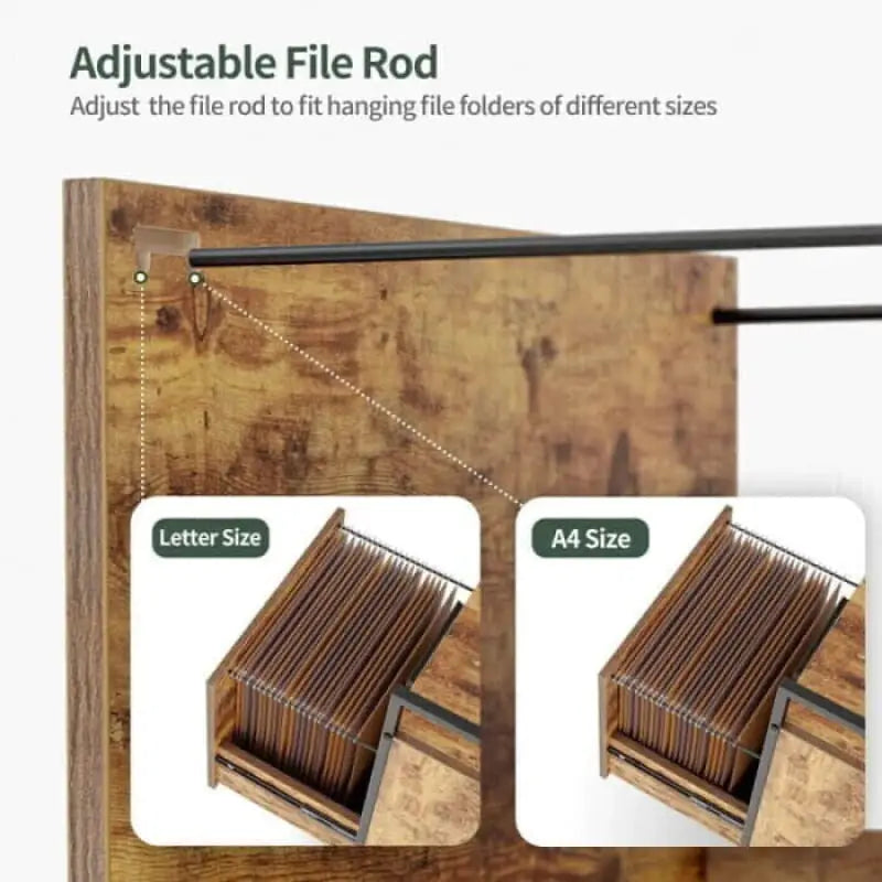 2-Drawer File Cabinet - Drawer Rolling