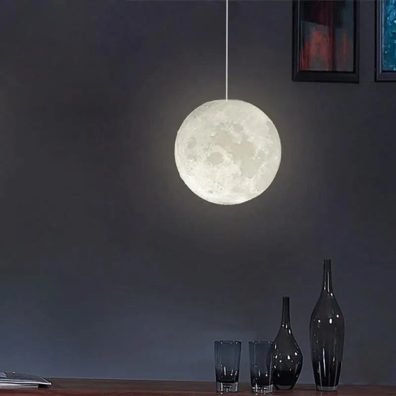 Full Moon 3D Hanging Lamp - Orniture™