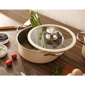 4 Piece Cookware Stainless Steel Steamer Lid Pot Set - Cookware set