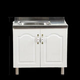 Simple Stainless Steel Wall Kitchen Cabinet