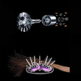 5 in 1 Hair Dryer Hot Comb Straightener and Air Curler - Multifunctional Curler/Straightener