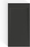 Saona Black Shower Tray with Hidden Drain Slate Texture - Platos de ducha