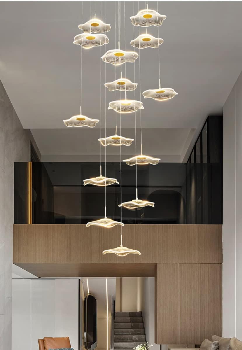 Nordic Circular Modern Chandelier Pendant Lamp