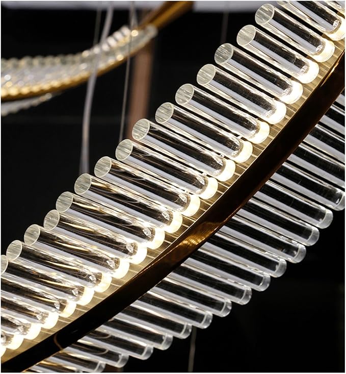 LED Chandelier Modern Spiral  Pendant Light