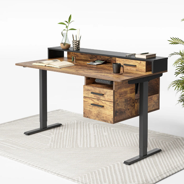 Multifunctional Drawers Troy Standing Desk