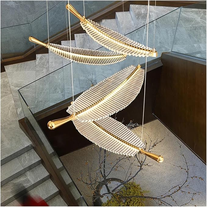 LED Chandelier Modern Spiral  Pendant Light