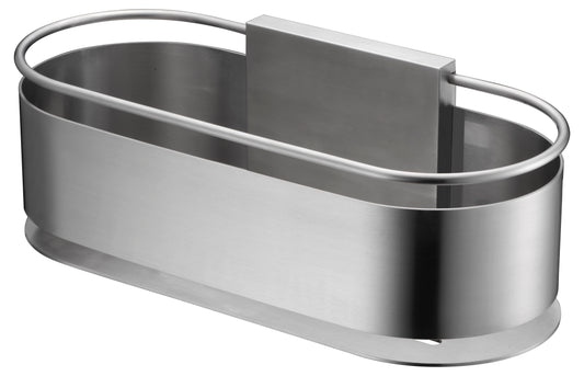 Jabonera Frontal Anga Níquel Cepillado - Bathroom Accessory