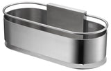 Jabonera Frontal Anga Níquel Cepillado - Bathroom Accessory