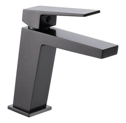 Monomando Lavabo Art Negro Gun Metal