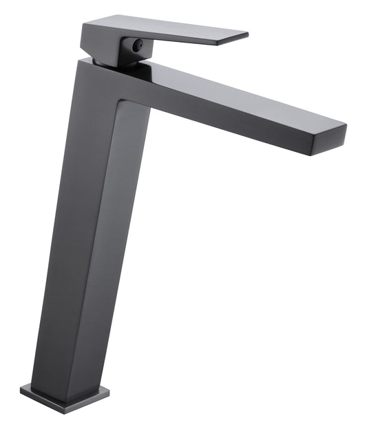Monomando Lavabo Alto Art Negro Gun Metal