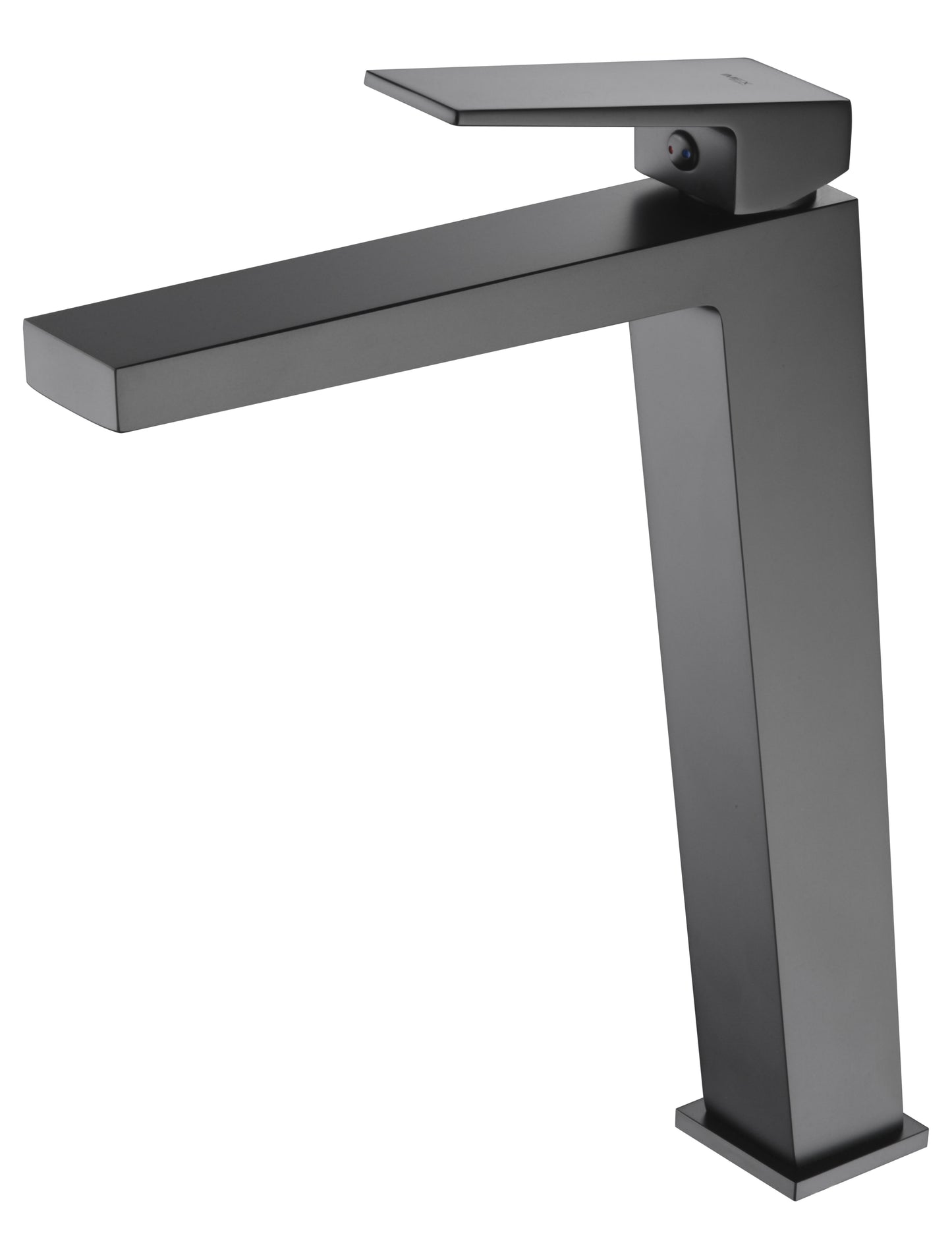 Monomando Lavabo Alto Art Negro Mate