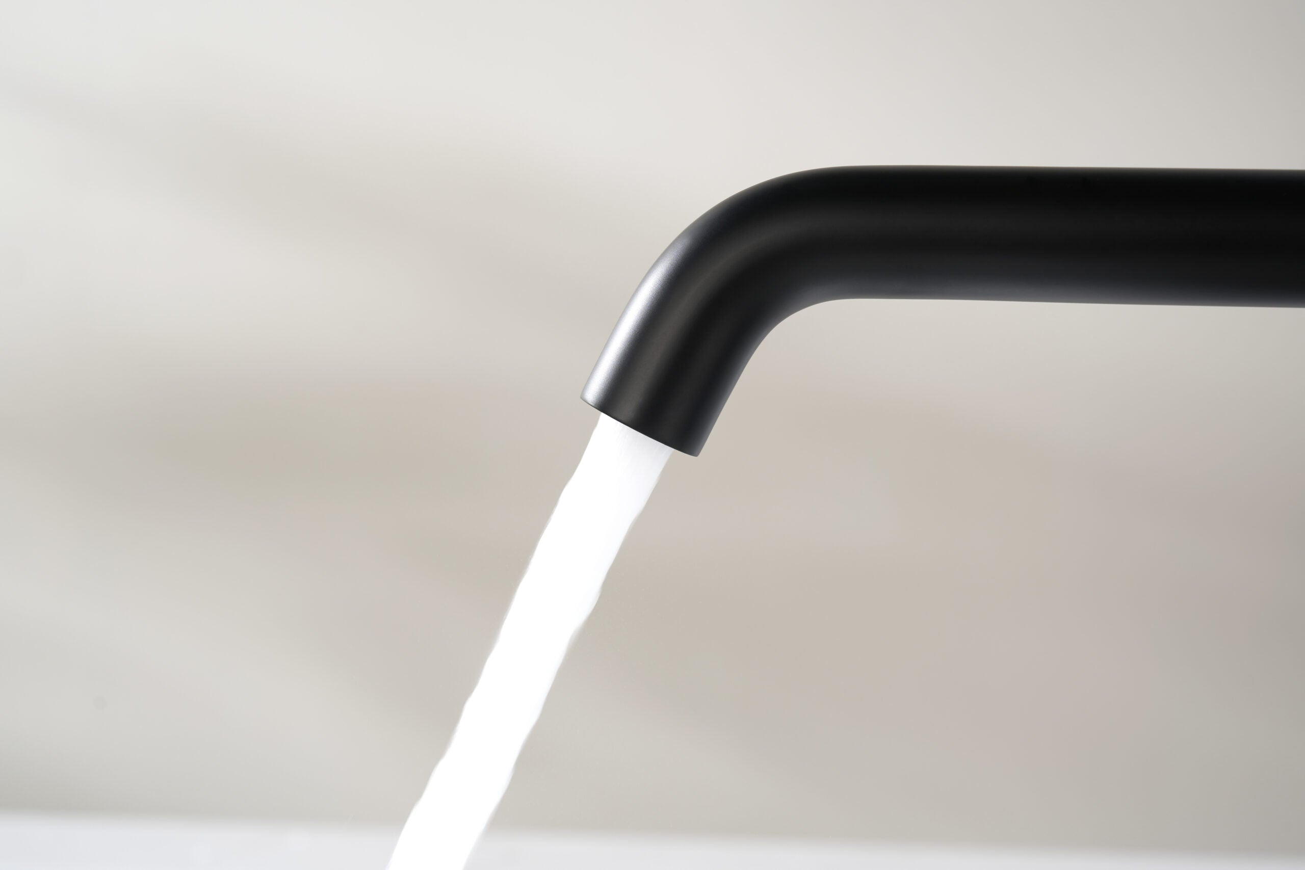 Bless Matte Black Single Lever Basin Mixer, view 4