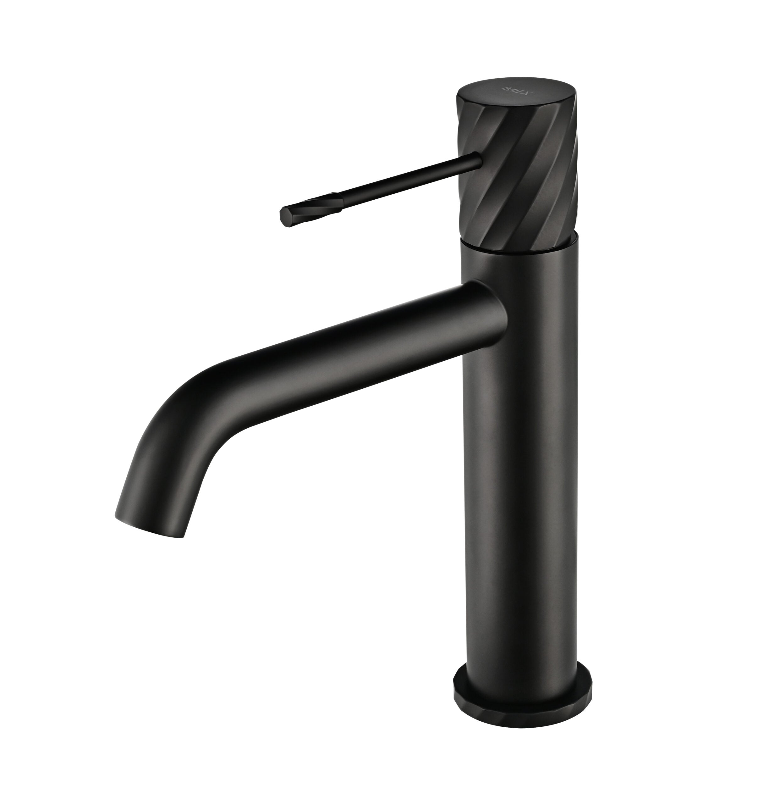 Bless Matte Black Single Lever Basin Mixer, main product view
