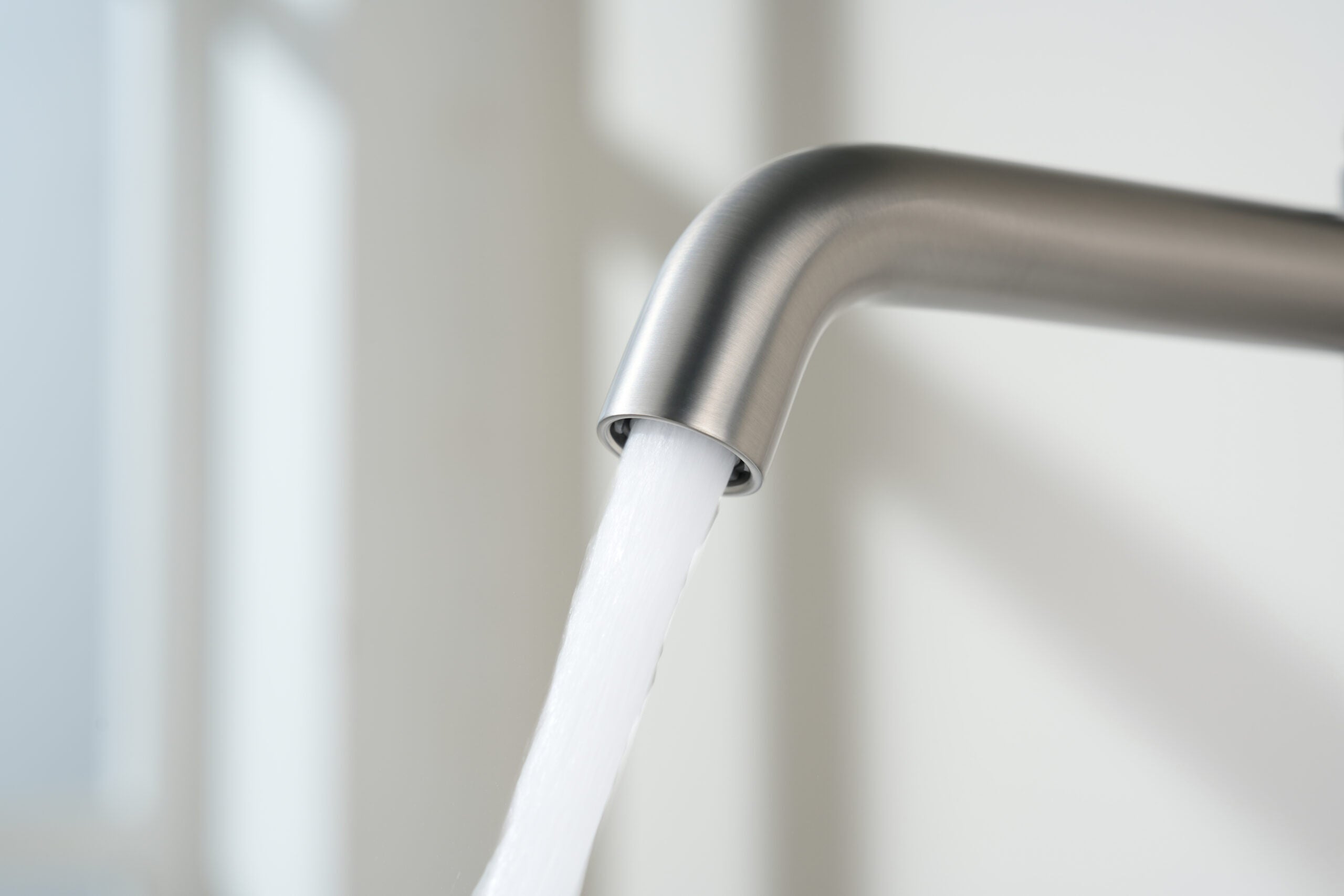 Bless Brushed Nickel Single Lever Basin Mixer, view 4