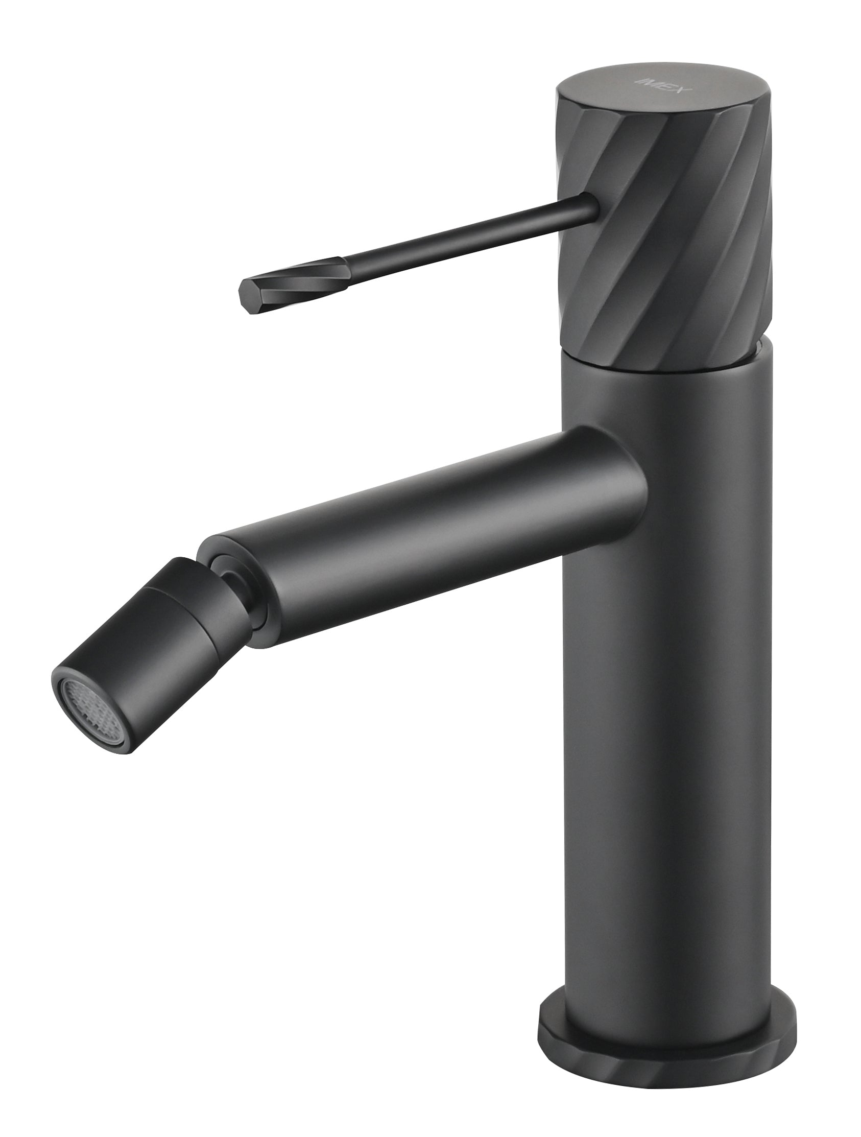 Bless Matte Black Single Lever Bidet Mixer, main product view