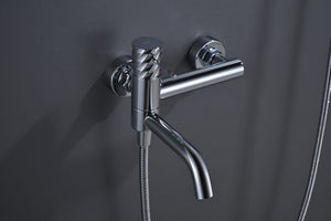 Bless Chrome Single Lever Bath and Shower Kit, view 2