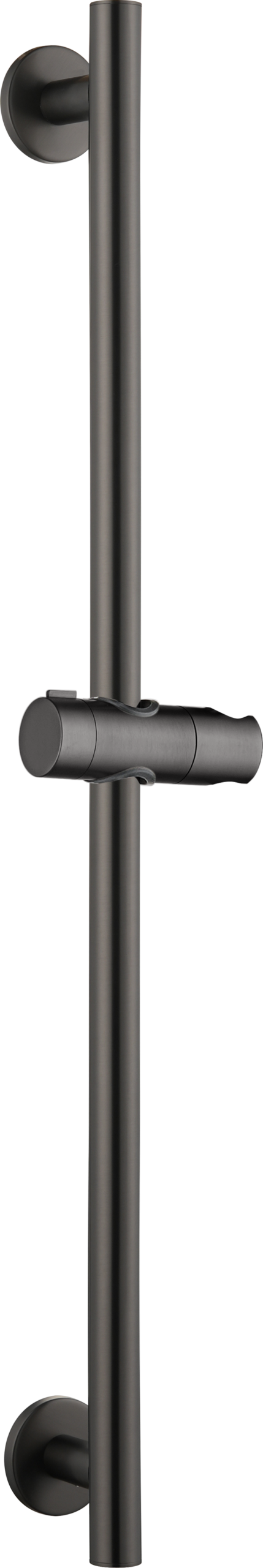 Adur Black Gun Metal Sliding Shower Rail with Hand Shower Holder, main product view