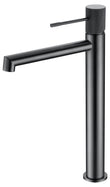Monomando Lavabo Alto Line Negro Gum Metal