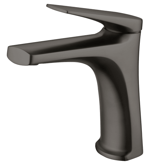 Monomando Lavabo Delos Negro Gun Metal