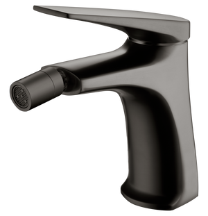 Delos Black Gun Metal Bidet Mixer Single Handle, view 4