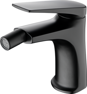 Matte Black Bidet Mixer Tap Single Handle Modern, view 2