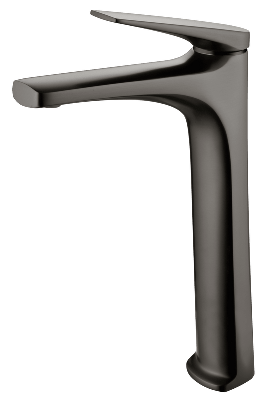 Monomando Lavabo Alto Delos Negro Gun Metal