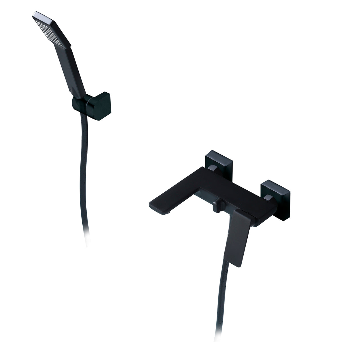 Fiji Single Handle Chrome Shower Set Modern Design, view 3