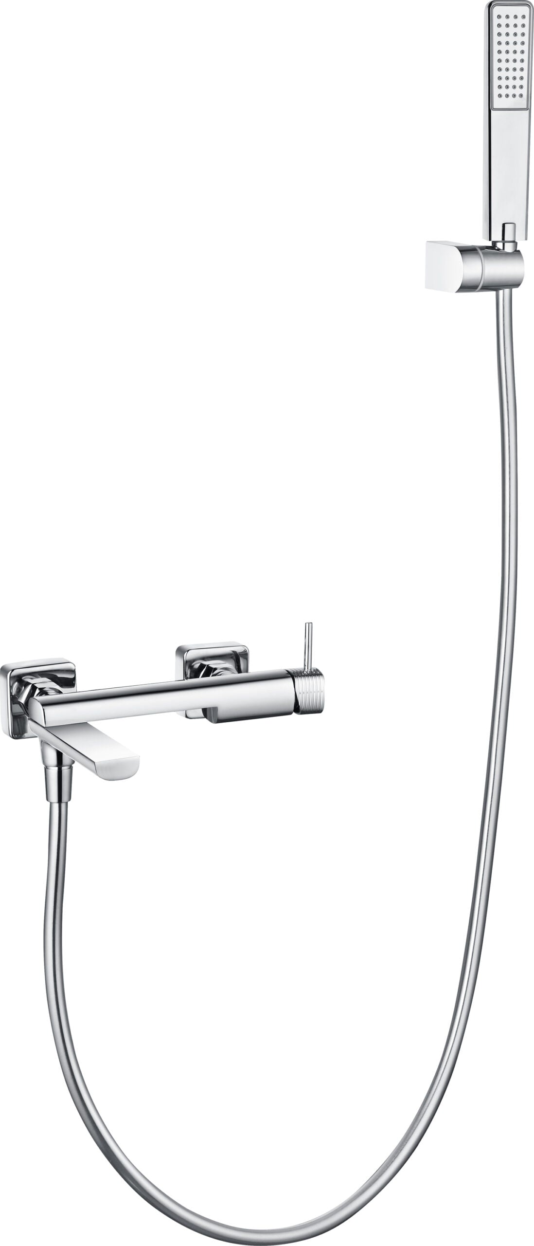 Firenze Chrome Single Lever Bath and Shower Kit, main product view
