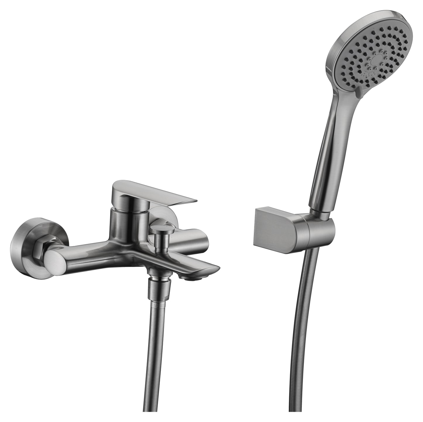 Grifo De Baño/Ducha  Ural Níquel Cepillado