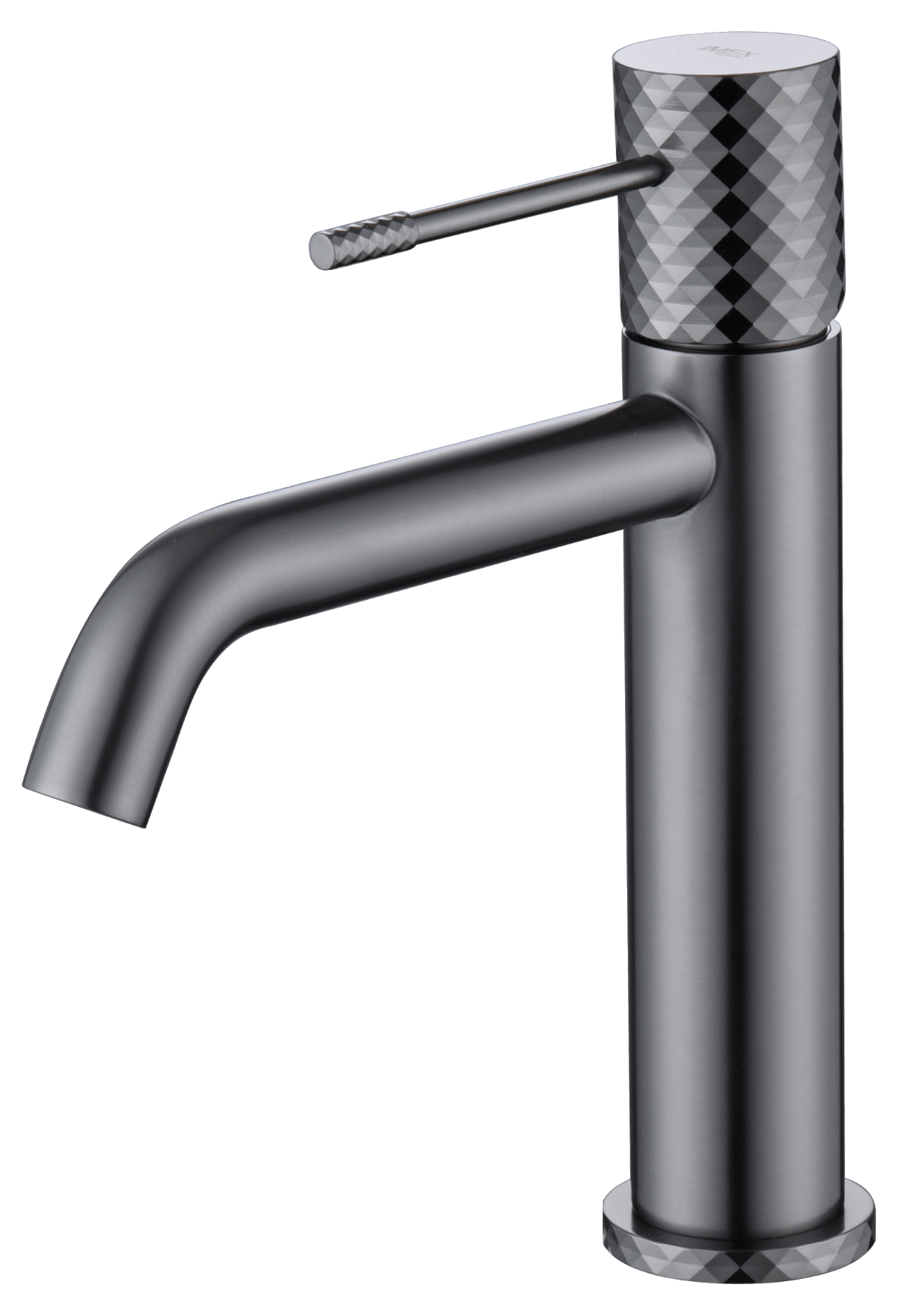 Monomando Lavabo Génova Negro Gun Metal